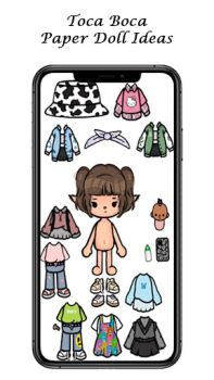 Descargar Muñeca de papel de toca boca Personalización para Android captura de pantalla 3