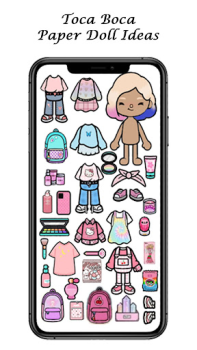Descargar Muñeca de papel de toca boca Personalización para Android captura de pantalla 4