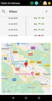 Descargar Tablas de Mareas En Español Clima para Android captura de pantalla 4