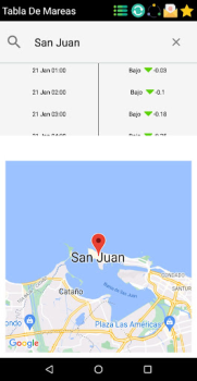 Descargar Tablas de Mareas En Español Clima para Android captura de pantalla 6
