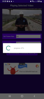Descargar Video Frame Rate Changer (FPS) Editores y reproductores de video para Android captura de pantalla 2