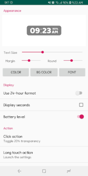 Descargar Floating Clock Herramientas para Android captura de pantalla 2