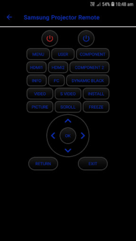 Descargar Universal Projector Remote Con Herramientas para Android captura de pantalla 3