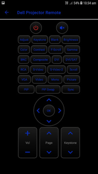 Descargar Universal Projector Remote Con Herramientas para Android captura de pantalla 4