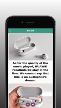 Descargar HUAWEI Freebuds SE GUIDE Diverso para Android captura de pantalla 3