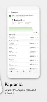 Descargar SEB Lietuva Finanzas para Android captura de pantalla 3