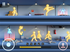 Descargar Pegúelo a la stickman Juegos de acción para Android captura de pantalla 3