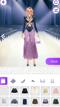 Descargar Glam Frenzy: juegos niñas Juegos casuales para Android captura de pantalla 5