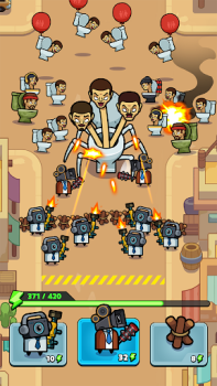 Descargar Alien Fight: Police vs Zombie Juegos casuales para Android captura de pantalla 3