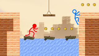 Descargar stickman parkour carrera salto Aventuras para Android captura de pantalla 4