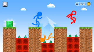 Descargar stickman parkour carrera salto Aventuras para Android captura de pantalla 7