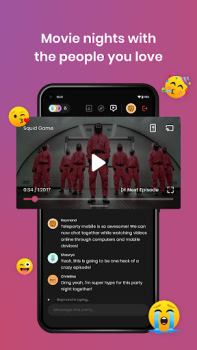 Descargar Teleparty - Watch Parties Social para Android captura de pantalla 3