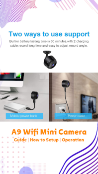 Descargar A9 Wifi Mini Camera App Guide Herramientas para Android captura de pantalla 3