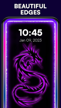 Descargar Iluminación  Borde - Luz Borde Personalización para Android captura de pantalla 2