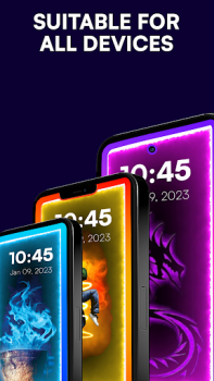 Descargar Iluminación  Borde - Luz Borde Personalización para Android captura de pantalla 6