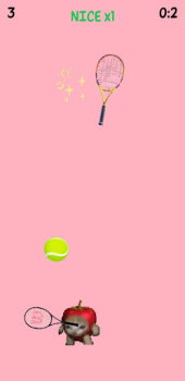 Descargar Cat Tennis Champion Juegos casuales para Android captura de pantalla 3