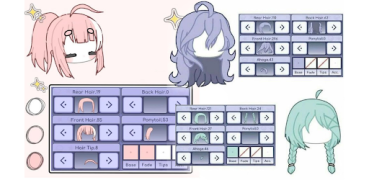 Descargar Gacha Hair Style Aventuras para Android captura de pantalla 3