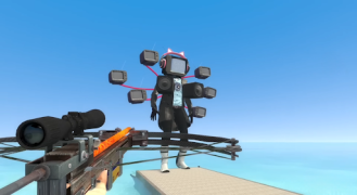 Descargar TV WOMEN vs TV MAN Mod GMOD Aventuras para Android captura de pantalla 5