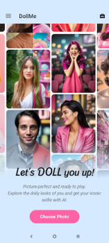 Descargar DollMe - Selfie generator Foto para Android captura de pantalla 5