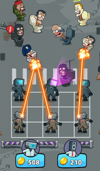 Descargar Merge War: Monster vs Cyberman Arcada para Android captura de pantalla 5