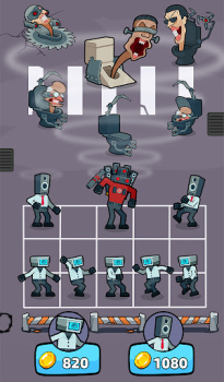 Descargar Merge War: Monster vs Cyberman Arcada para Android captura de pantalla 6