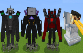 Descargar Titan TV Man mod for MCPE Personalización para Android captura de pantalla 3