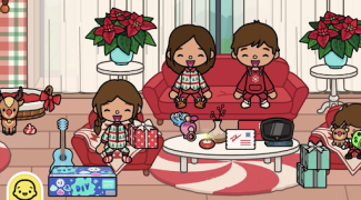 Descargar Toca Boca - Christmas Routine Aventuras para Android captura de pantalla 2
