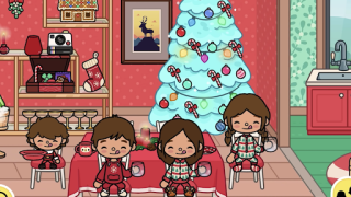 Descargar Toca Boca - Christmas Routine Aventuras para Android captura de pantalla 3