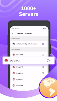 Descargar OK VPN - Secure & Fast Proxy Herramientas para Android captura de pantalla 2