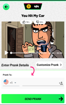Descargar PRANK DIAL - Prank Call App Entretenimiento para Android captura de pantalla 2