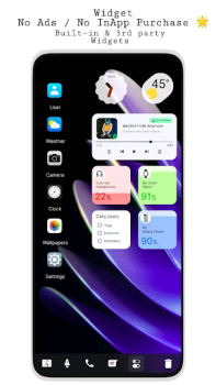 Descargar Mac OS Launcher Plus Personalización para Android captura de pantalla 2