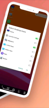 Descargar Mac OS Launcher Plus Personalización para Android captura de pantalla 7