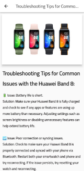 Descargar Huawei Band 8 Instructions Herramientas para Android captura de pantalla 3