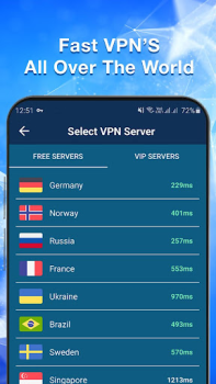 Descargar VPN Master - Fast Secure Proxy Herramientas para Android captura de pantalla 3