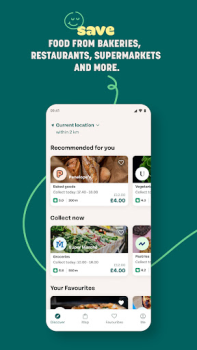 Descargar Too Good To Go Comida y bebida para Android captura de pantalla 2