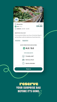 Descargar Too Good To Go Comida y bebida para Android captura de pantalla 3