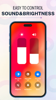 Descargar iOS 17 - Control Center App Personalización para Android captura de pantalla 4