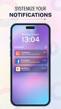 Descargar iOS 17 - Control Center App Personalización para Android captura de pantalla 7