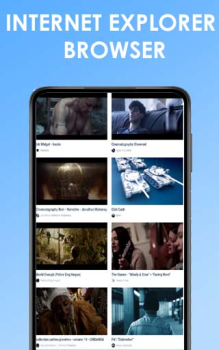 Descargar Web Browser- Internet Explorer Comunicación para Android captura de pantalla 5