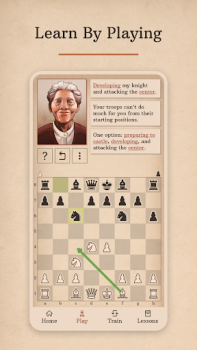 Descargar Learn Chess with Dr. Wolf Juegos de mesa para Android captura de pantalla 3