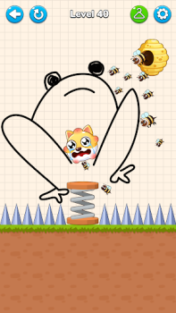 Descargar Salva al Perro: Rompecabezas Juegos casuales para Android captura de pantalla 3