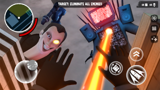 Descargar Skbidi Toilet War: FPS Shooter Juegos de acción para Android captura de pantalla 2