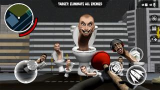 Descargar Skbidi Toilet War: FPS Shooter Juegos de acción para Android captura de pantalla 4
