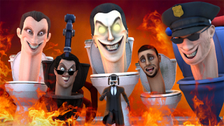 Descargar Skbidi Toilet War: FPS Shooter Juegos de acción para Android captura de pantalla 6