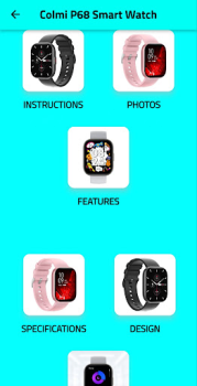 Descargar Colmi P68 Smart Watch Guide Estilo de vida para Android captura de pantalla 2