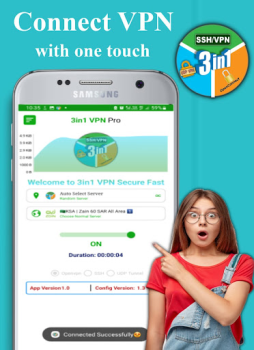 Descargar 3in1 ViP VPN Comunicación para Android captura de pantalla 2