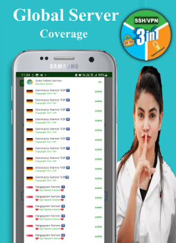 Descargar 3in1 ViP VPN Comunicación para Android captura de pantalla 3