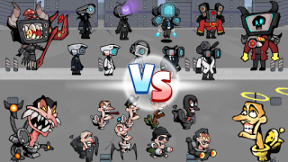 Descargar Toilet Monster Merge Games Arcada para Android captura de pantalla 2