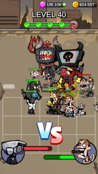 Descargar Toilet Monster Merge Games Arcada para Android captura de pantalla 7
