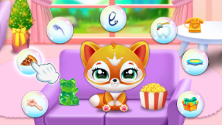 Descargar Kitty Pet Friend: My Cat House Juegos casuales para Android captura de pantalla 7